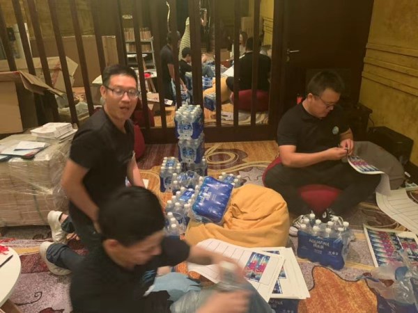 Luckysac懒人沙发让共同体会务人员“加班干活”也不觉得累！
