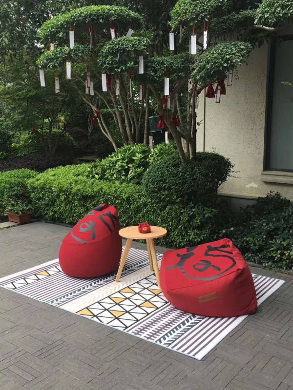 身在福中必有福 luckysac福袋懒人沙发新品发布会正在进行中