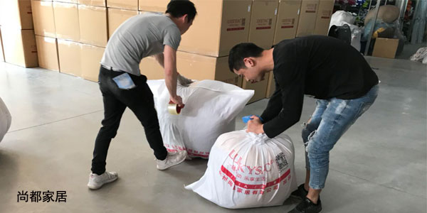 两天出货900件懒人沙发 这家杭州家具厂实力说话 有（图）为证